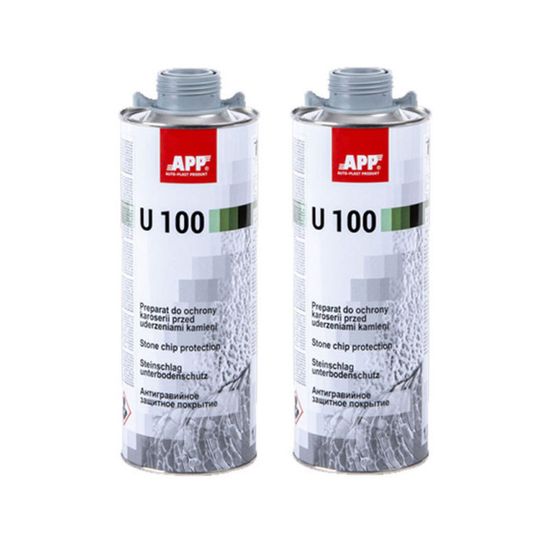 2 Blacksons Anti-Gravillon Gris Anthracite U100 - Protection Carrosserie - Séchage Rapide