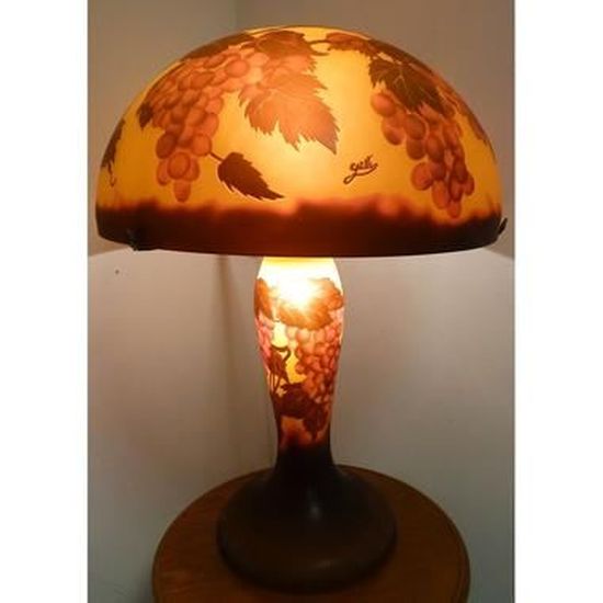 Lampe De Chevet Galle Verre Achat Vente Lampe De Chevet Emile