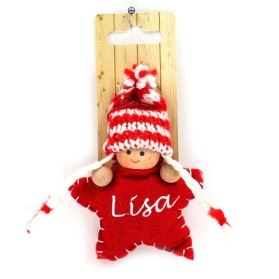 Suspension De Noël En Fer étoile H10