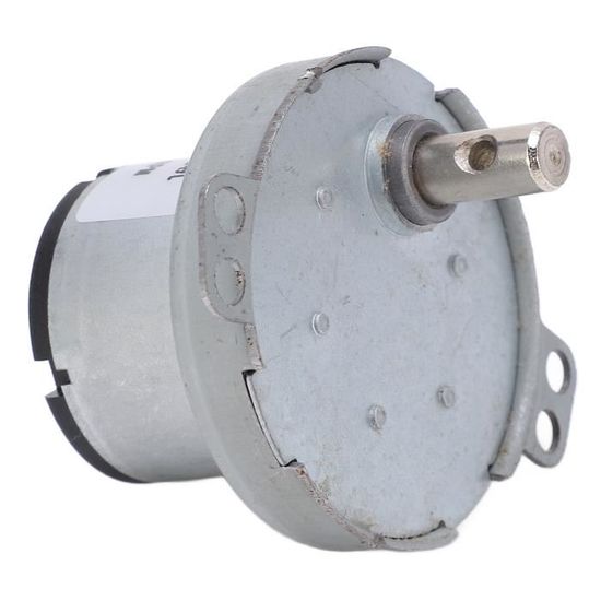 Moteur Réducteur DC 12V - 200 RPM, Couple élevé - Pour Machines, Imprimantes, Volets Automatiques