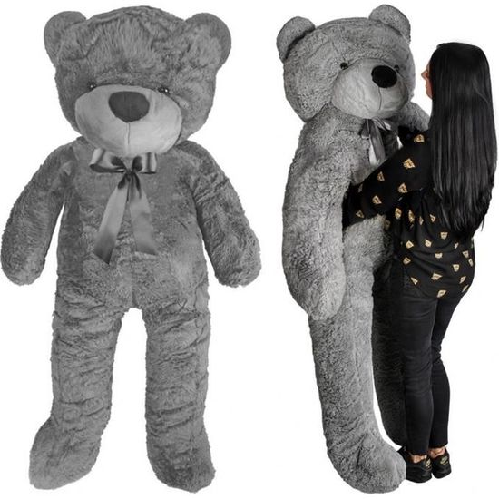 Ours en peluche gris discount