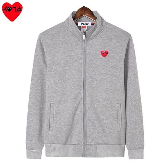 Cardigan Homme PJ PAUL JONES - Col Montant Zip - Rayures Verticales - Coupe Ajustée - Automne/hiver