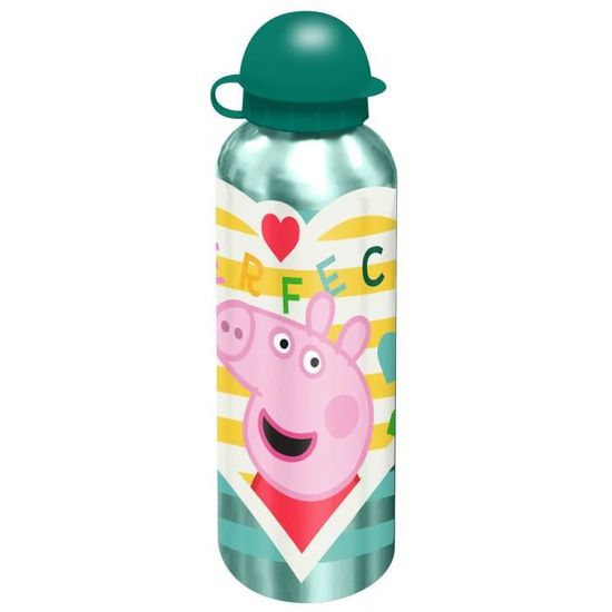 Nickelodeon bouteille thermos Peppa Pig 500 ml aluminium vert