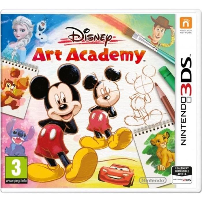 Disney Art Academy Jeu 3DS
