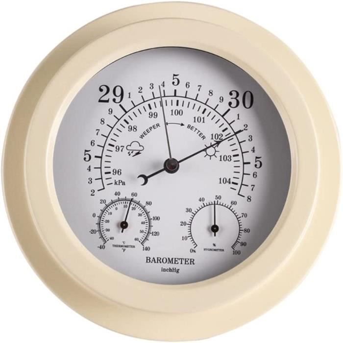 Baromètre, station météo, thermomètre, hygromètre, fonctions de type