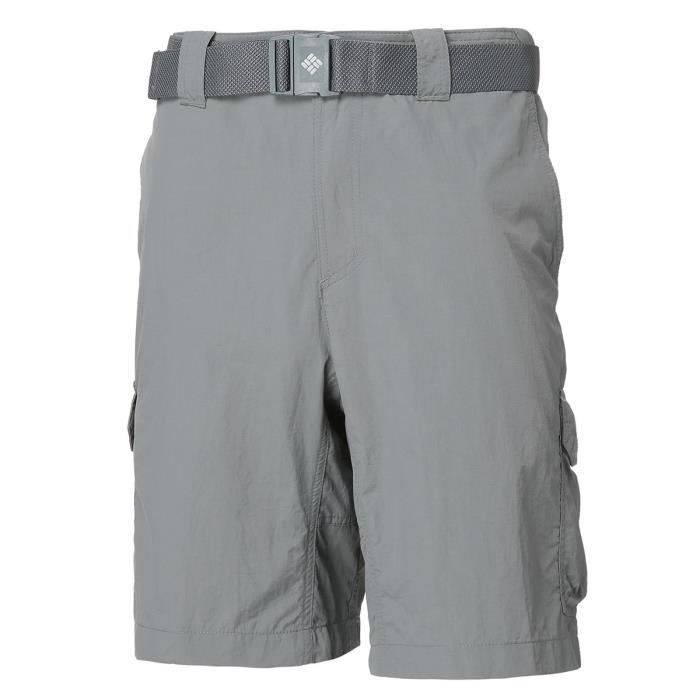 COLUMBIA Short de randonnée Silver Ridge II Cargo - Homme - Gris