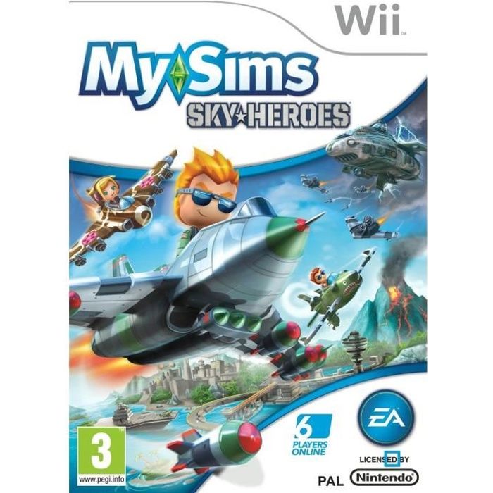 My Sims Skyheroes Jeu Console Wii Achat Vente Jeu Wii My Sims Skyheroes Wii Cdiscount