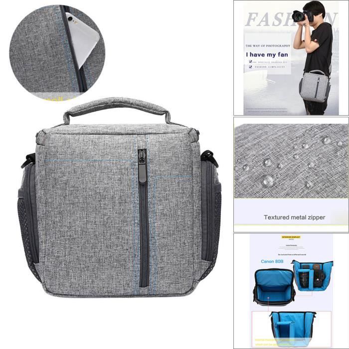 Nouveau sac à dos pour appareil photo Sacoche étanche pour Canon Pour Nikon Pour Sony