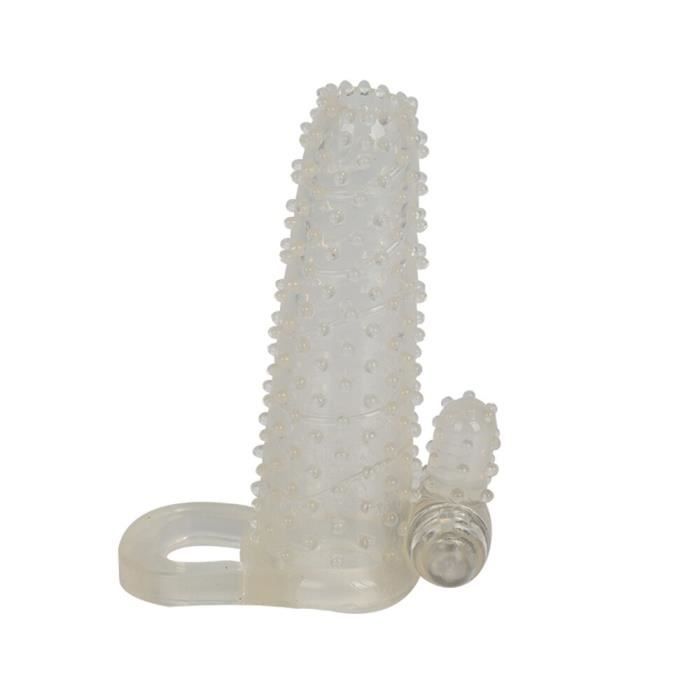 Manchon de pénis vibrant préservatifs réutilisables pour pénis masculin agrandissement Extender produits intimes Dick Cock - Type A