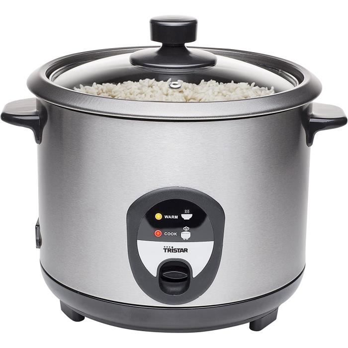 Cuiseur à riz Tristar RK-6127 – 1,5 litre – Fonction de maintien au chaud