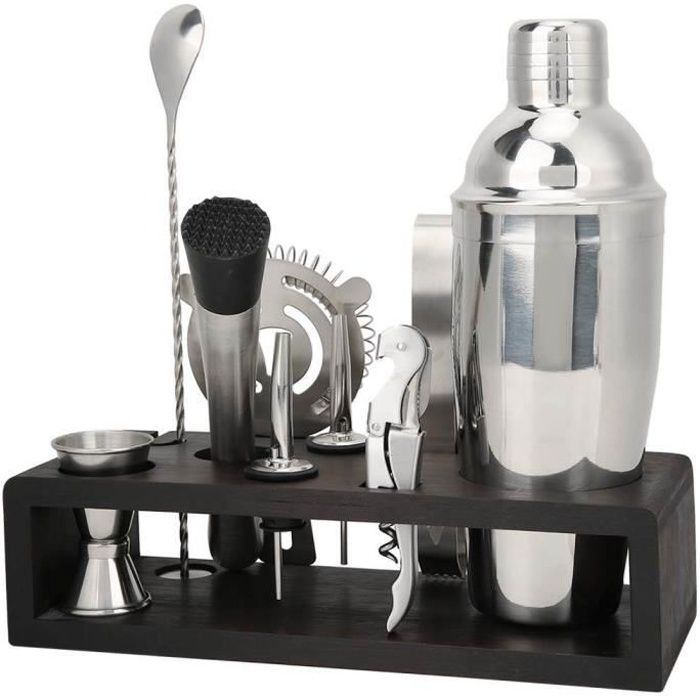 Kit Cocktail, Shaker à Cocktail, Kit Barman Professionnel pour Cuisine Famille Bar Maison