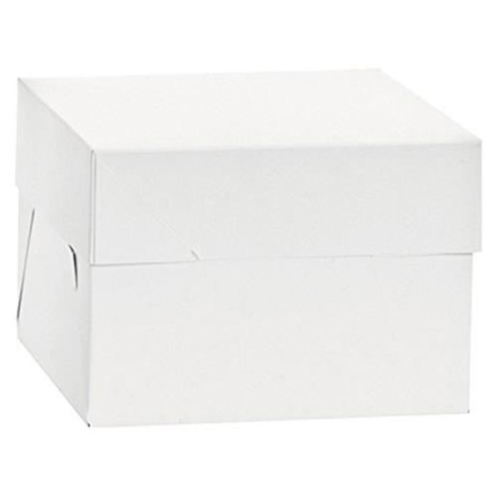 Decora Cake Box, Blanc, 30.5 x 30.5 x 30 cm