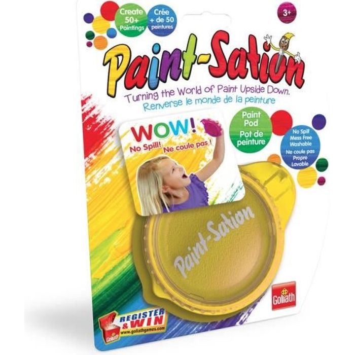 Goliath - Paint Sation recharge de peinture color 3-Jaune - Loisir créatif - Peinture