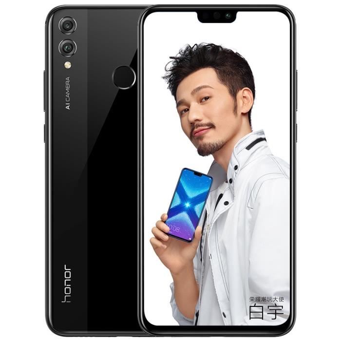 Honor 8X Noir 128 Go