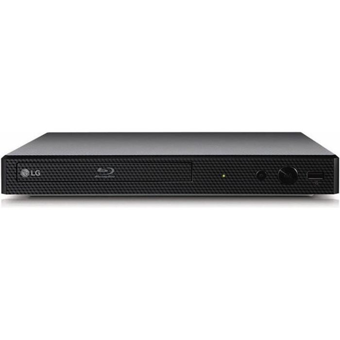 LG BP350, Noir, Lecteur Blu-Ray, BD-R,BD-RE,BD-ROM,CD,CD-R,CD-ROM,CD-RW,DVD,DVD+R,DVD+RW,DVD-R,DVD-RAM,DVD-RW, CD audio, SVCD, VCD