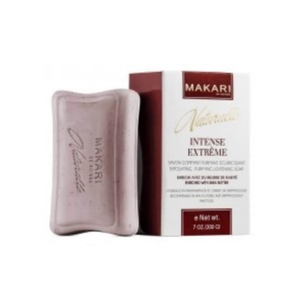 Savon gommant éclaircissant intense extrême enrichi au beurre de karité Makari Naturalle