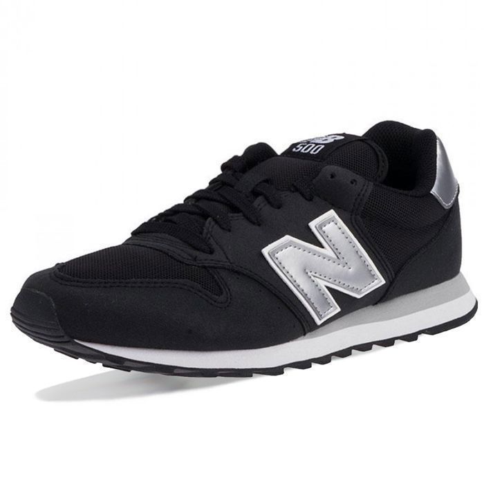 Chaussures New Balance GM 500 noir gris blanc