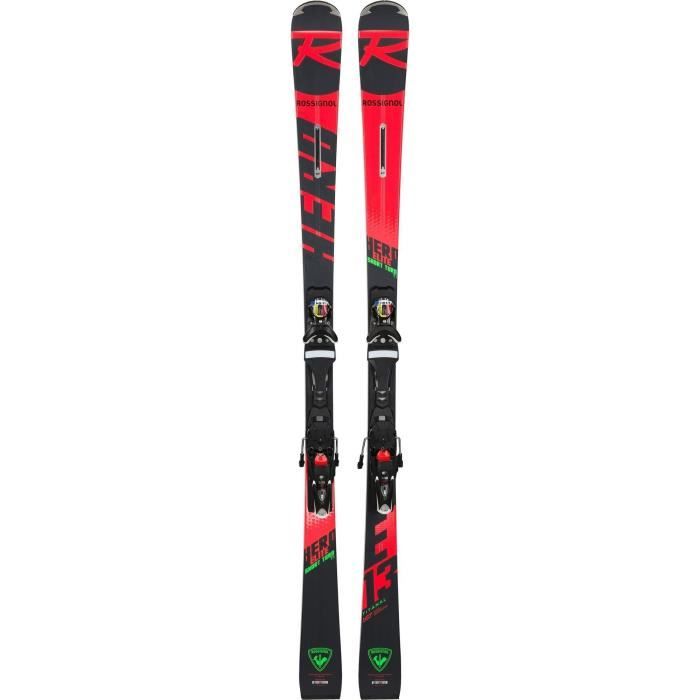Skis Rossignol Hero Elite St Ti (r22) + Fixations Spx12 Race Test Homme