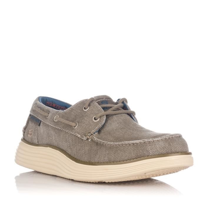 SKECHERS brun-40 Chaussures de sport Skechers Statut 2.0 taupe - lorano 65908
