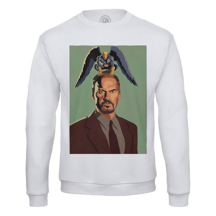Sweat Shirt Homme Birdman Micheal Keaton Oscar Super-Hero