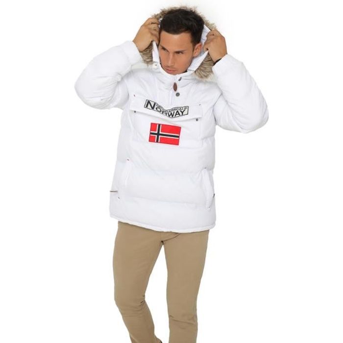GEOGRAPHICAL NORWAY Doudoune BOLIDE Blanc - Homme