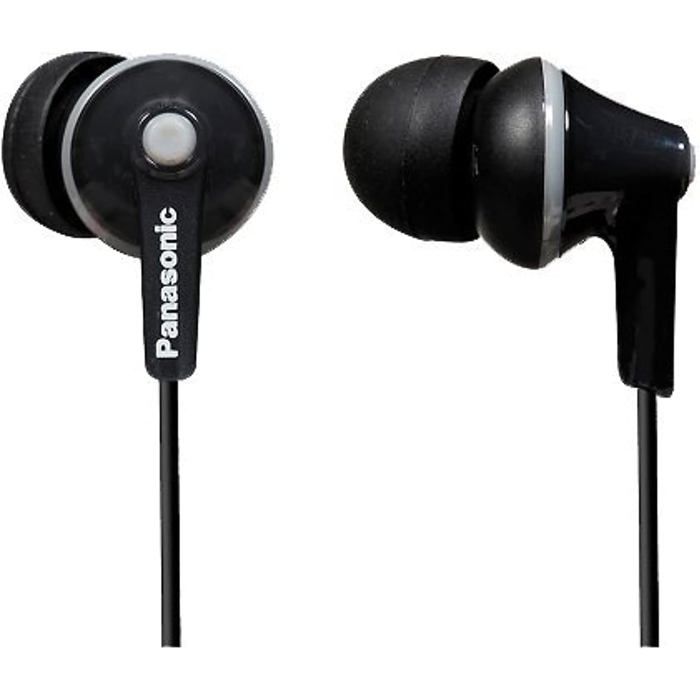 PANASONIC HJE125 Écouteurs intra-auriculaires - Design ErgoFit - Noir