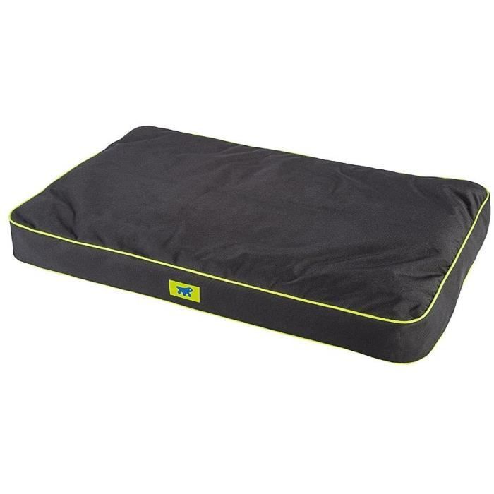 Coussin pour chien - FERPLAST - Polo 80 - Noir - Rectangulaire - Lavable en machine Coussin pour chien - FERPLAST - Polo 80 - Noir - Rectangulaire - Lavable en machine