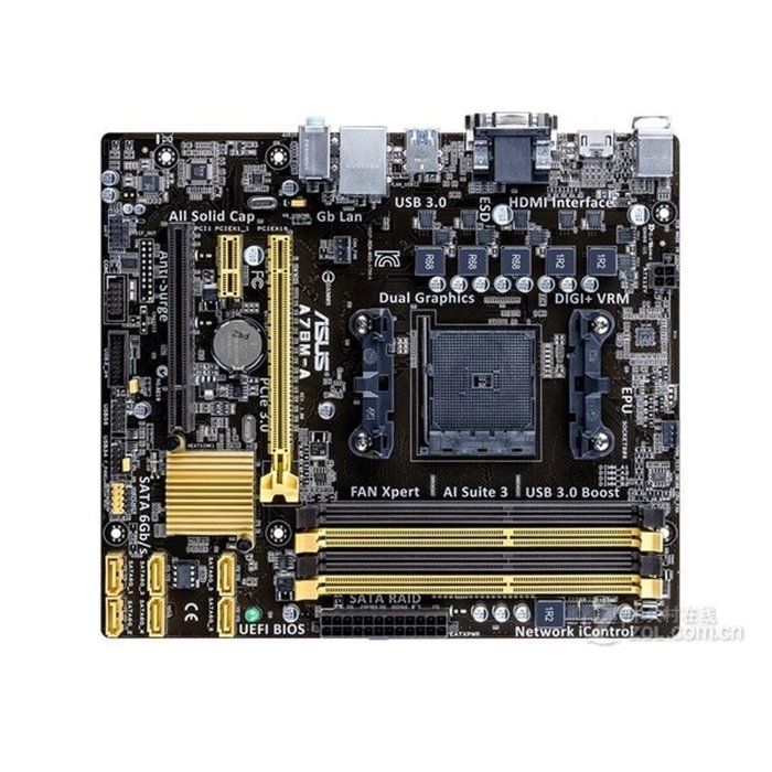 Carte mère ASUS A78M-A AMD A78 Socket FM2/FM2+ 4xDDR3 64GB Micro ATX - Asus