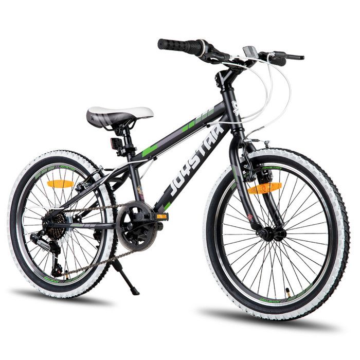JOYSTAR Vélo de montagne 20 pouces pour garçons et filles 7-13 ans