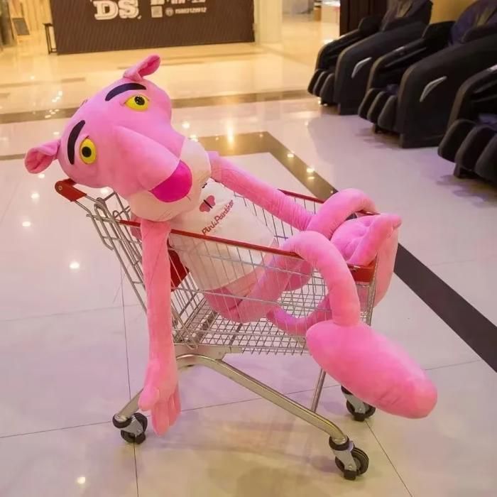 Grande peluche Panthère Rose. Mignonne et câline Canton Genève
