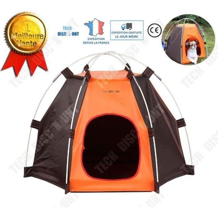 Comparer les prix de Tente pour Chien HONO+Pliables+Intérieur/Extérieur+Isolation+Design Cage+Pour Petits Chiens et Chats