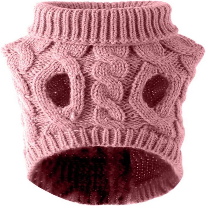 Comparer les prix de Vêtement chaud tricoté main en laine douce pour chien en hiver