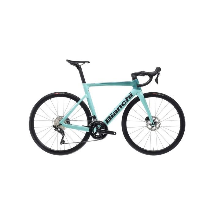 Vélo de route Bianchi Oltre Race Shimano 105 Di2 RD-R7150 12V - ck16/ck metallic glossy - Bleu - 53 cm / 170-175 cm
