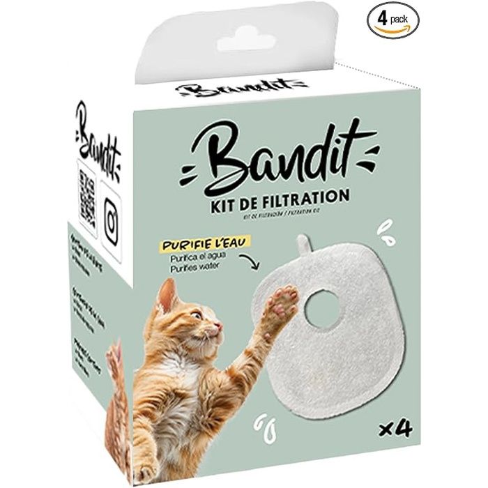 Bandit - Kit de Filtration pour Fontaine à Eau Compatible Bandit ment - Ger leau fra?che - Améliore la qualité de l FONTAINE A EAU