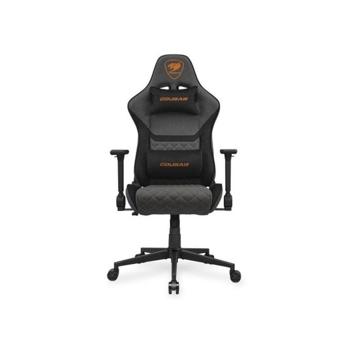Chaise gaming - COUGAR - Armor One V2 - Noir/Gris - Dossier réglable - Charge 120 kg
