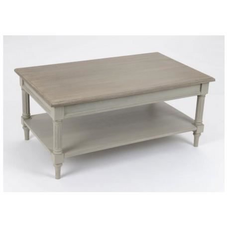 Table basse en bois 1 tablette L100