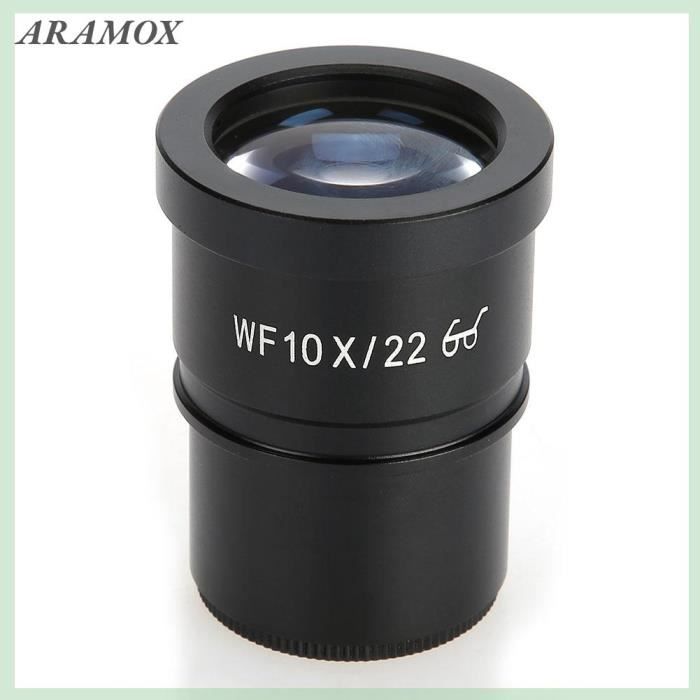 2 Oculaires WF10X Grand Champ Pour Microscope - Lentilles Optiques SODIAL 8225