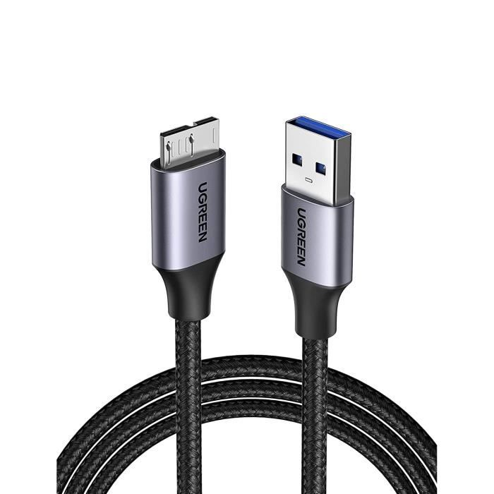 Basics Câble de charge USB 3.0 - A mâle vers Micro-B - 0,9