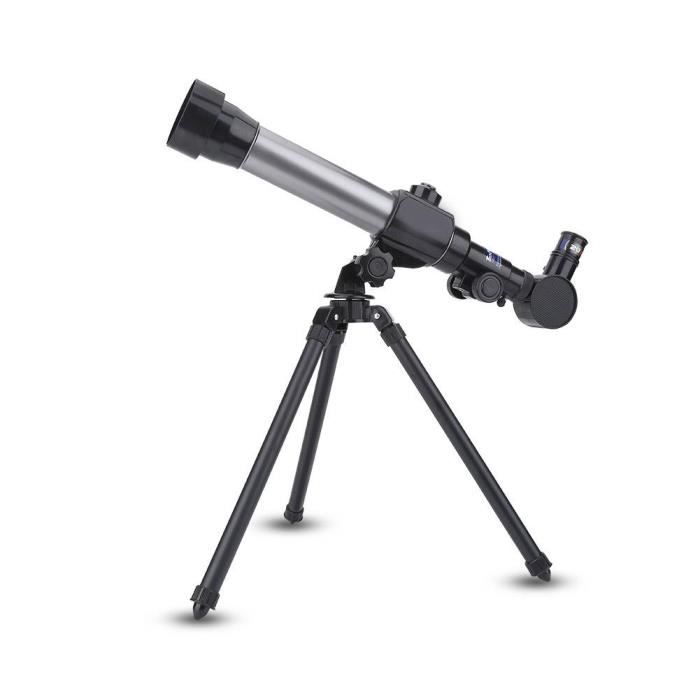 Télescope Enfant 20X-30X-40X | Kit Astronomique Avec Trépied, Boussole Et Chercheur D'Étoiles – Idéal Pour Les Petits Curieux De 5 à 12 Ans