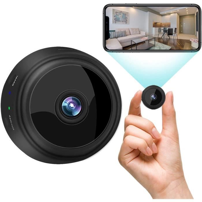 Mini caméra sans Fil, Petite caméra WiFi sans Fil de sécurité Domestique, avec Enregistrement Audio et vidéo Haute définition 1[113]
