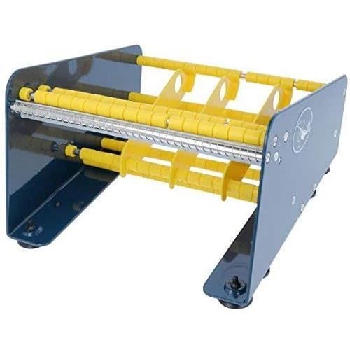 Distributeur étiquettes Manuel TE-Office – Pour Rouleaux Jusqu’à 163 Mm, En Acier, Stable Avec Ventouses – Usage Bureau, Entrepôt - 3
