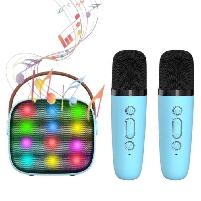Microphone Karaoke Sans Fil,Haut-parleur Bluetooth portable