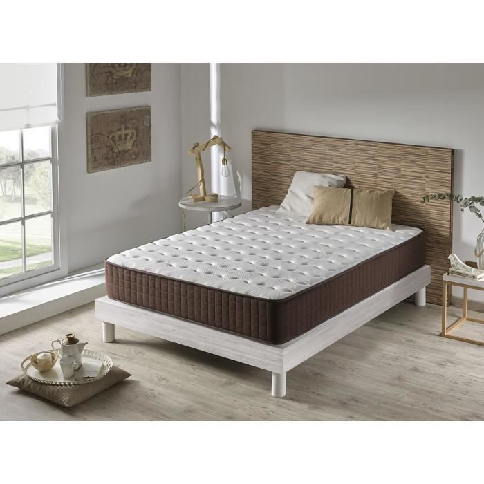 Ikon Sleep - Matelas 140x190 cm Dogma Titanium - Sur Matelas 2 Personnes 140x190 - Matelas 140 190