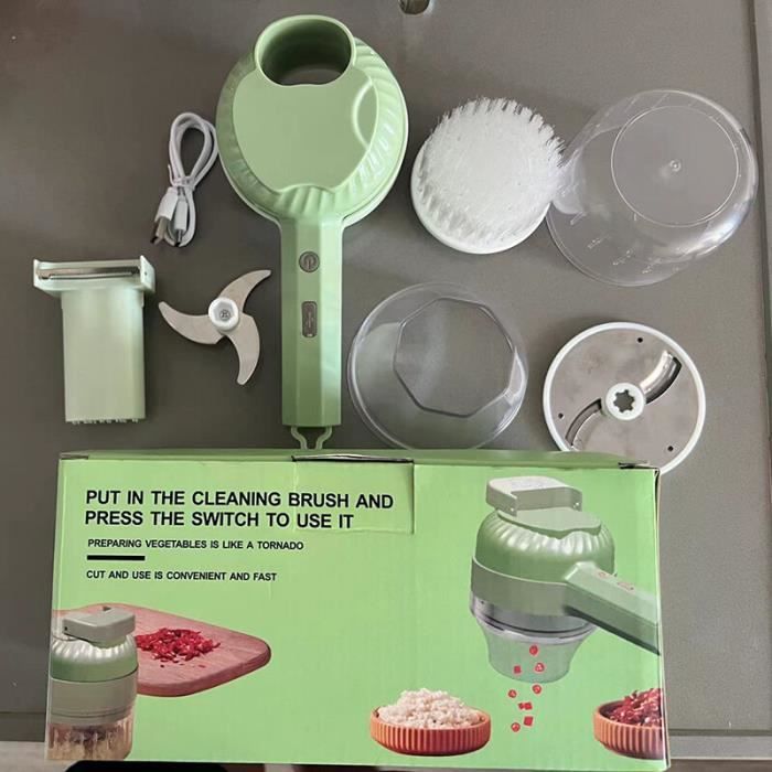 Coupe-légumes électrique professionnel, robot culinaire
