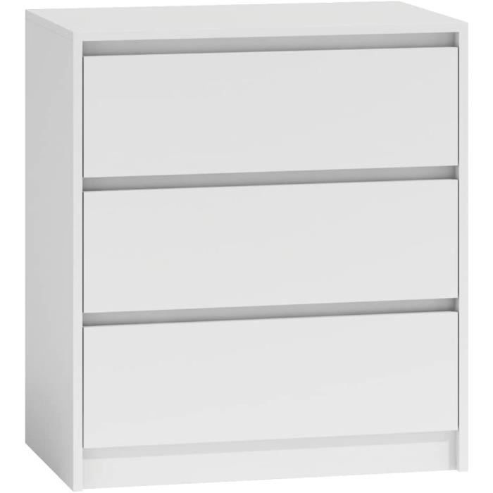 Karo Commode À 3 Tiroirs, Étagère, Armoire Pour Vêtements, Meubles Pour