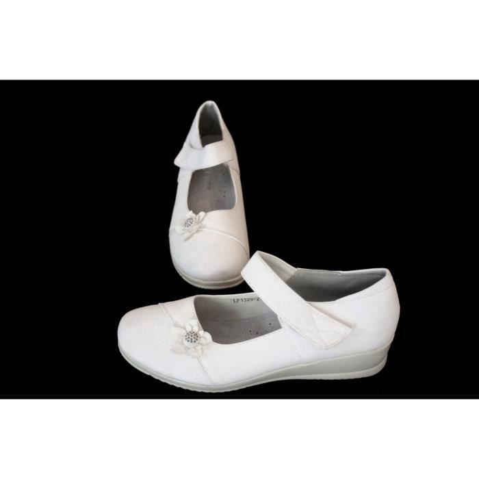Chaussures femme blanche Confort Taille 39 Cdiscount