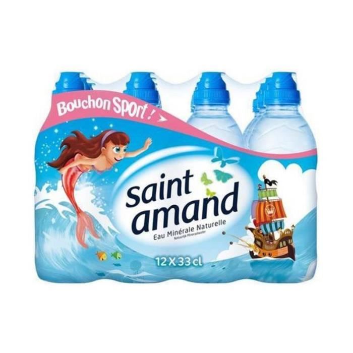 Saint Amand Saint Amand 33cl Bouchon Sport Pack De 12 Achat Vente Eau Plate Saint Amand 33cl Bouchon Sport Cdiscount