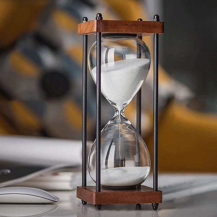 Sablier Liquide Deco Asmr Objet Minuterie Minuterie 60 Minutes Horloge  Minuterie Montre De Gestion Du Temps Pour Cuisine Jeux[H1662] - Cdiscount  Maison