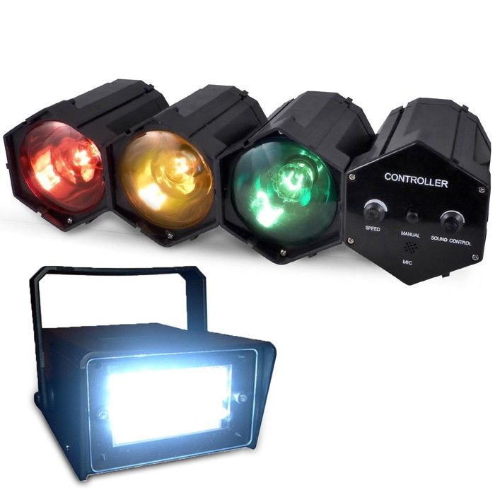 Pack Petite Animation chenillard + stroboscope LED Cdiscount TV Son Photo