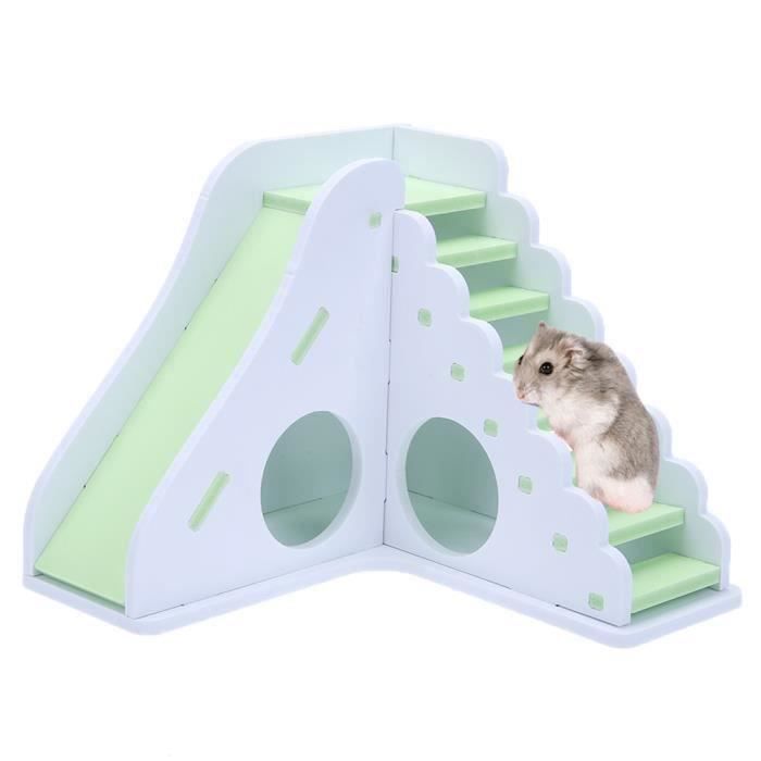 Qq Jouet Chat Et Chien Rongeur Jouet Divertissement Jeu Maison Couleur Hamster Jouet En Bois Echelle Sport Ljf Qqbyh06a6365 Cdiscount
